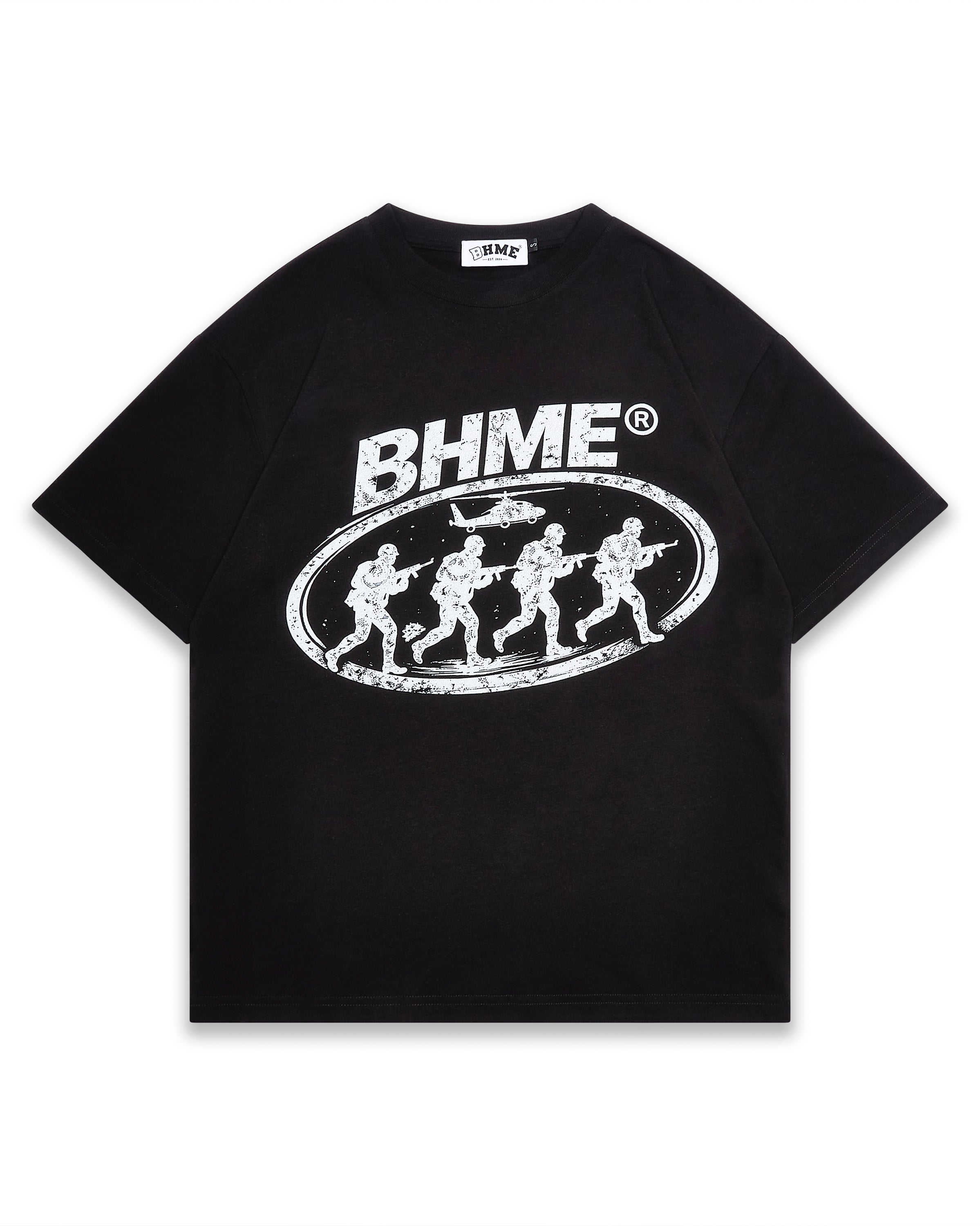 BHME 'MILITANT' TEE (Black)