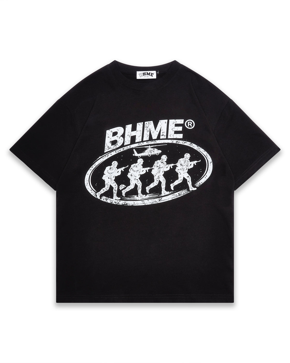 BHME 'MILITANT' TEE (Black)