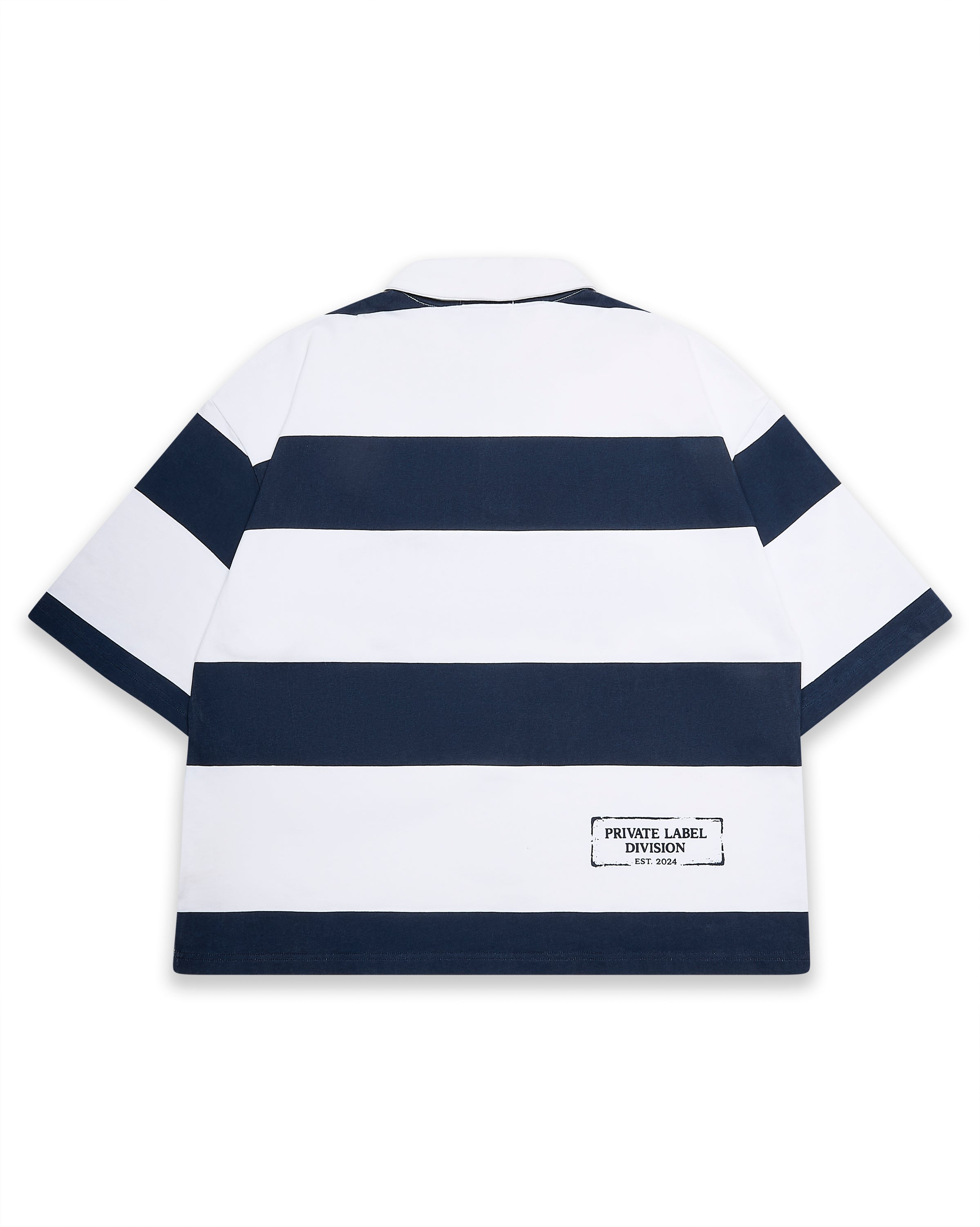BHME 'BRANDED' RUGBY TOP (Blue & White)